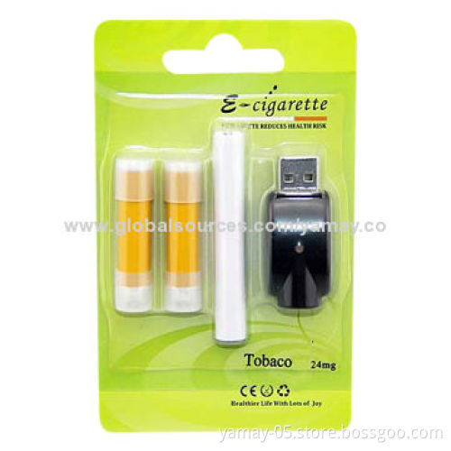 Disposable e-cigarette, 510 with 300 puffs and blister packing